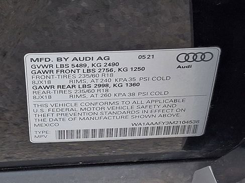 Used 2021 Audi Q5 2.0T Premium image 29