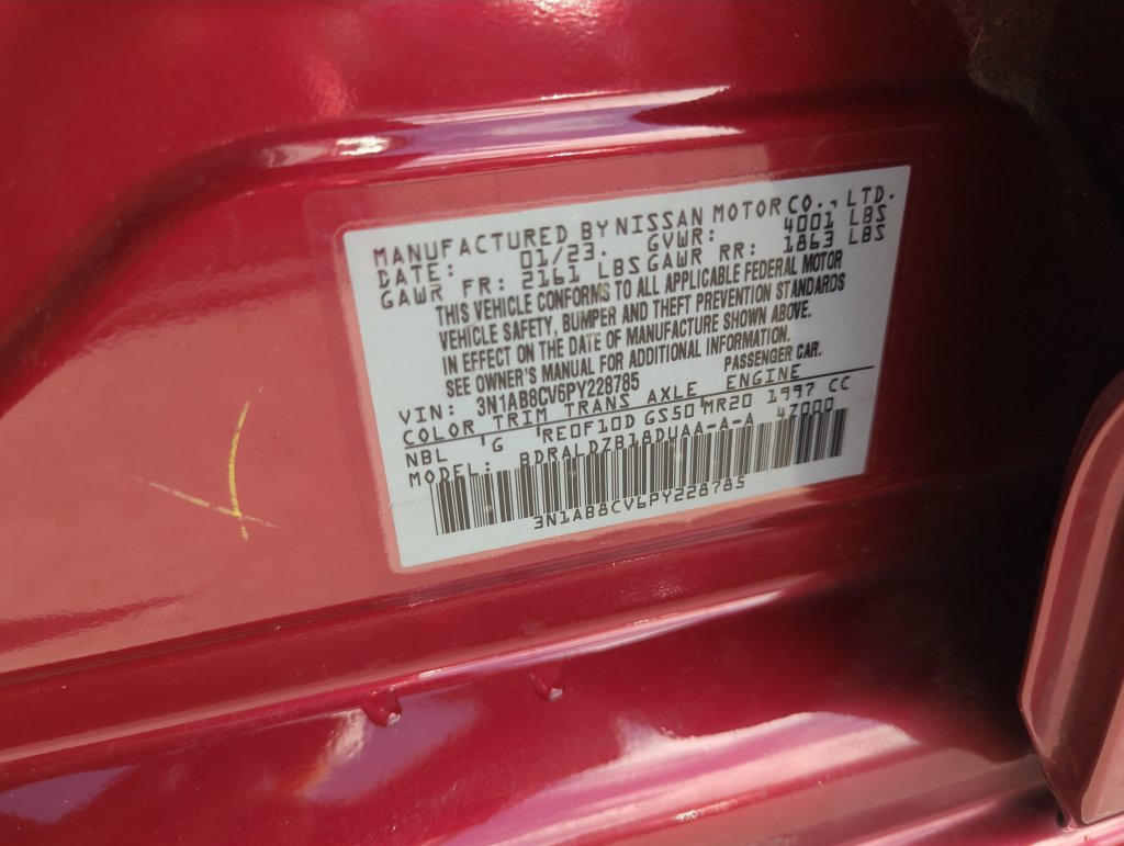 Used 2023 Nissan Sentra SV w/ All-Weather Package FWD image 38