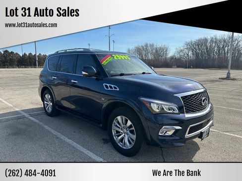 Used 2017 INFINITI QX80 4WD w/ Driver Assistance Package image 6