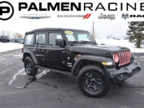 Used 2021 Jeep Wrangler Unlimited Sport image 1