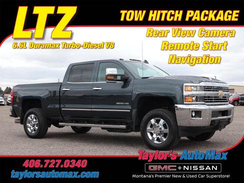 Used 2018 Chevrolet Silverado 3500 LTZ w/ Duramax Plus Package image 1