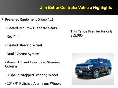 New 2026 Chevrolet Tahoe Premier AWD/4WD image 20
