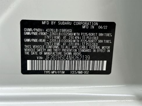 Used 2022 Subaru Crosstrek 2.5i Sport w/ Moonroof Package image 20