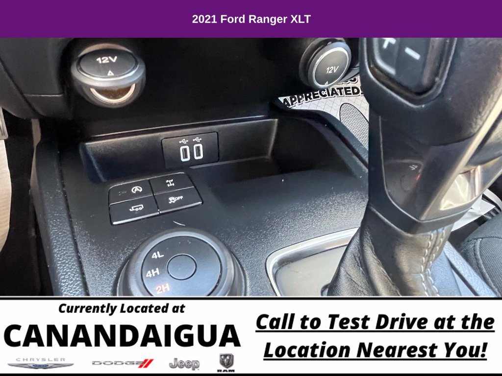 Used 2021 Ford Ranger XLT w/ Equipment Group 301A Mid AWD/4WD image 19