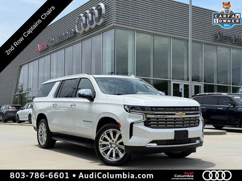 Used 2024 Chevrolet Suburban Premier w/ Premium Package AWD/4WD image 1