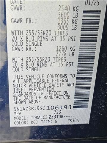 Certified 2025 Nissan Murano SV FWD image 25