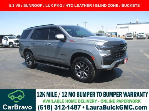 Certified 2023 Chevrolet Tahoe Z71 w/ Luxury Package AWD/4WD image 1