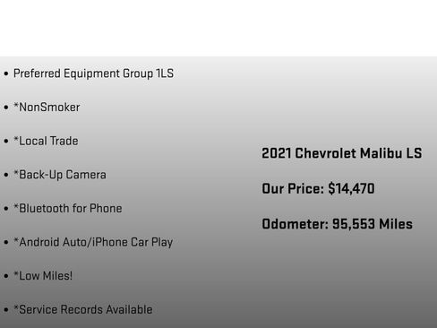 Used 2021 Chevrolet Malibu LS FWD image 6