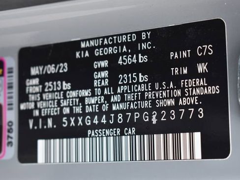 Certified 2023 Kia K5 GT w/ GT1 Package FWD image 15