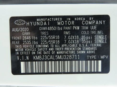 Used 2021 Hyundai Tucson Limited w/ Cargo Package image 35