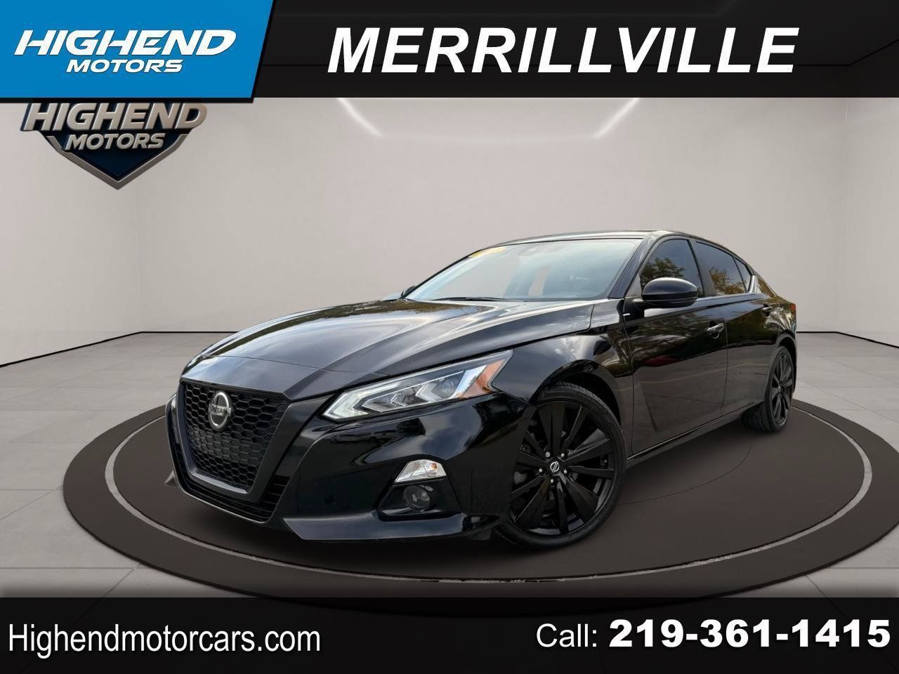 Used 2022 Nissan Altima 2.5 SR w/ Midnight Edition Package FWD image 1