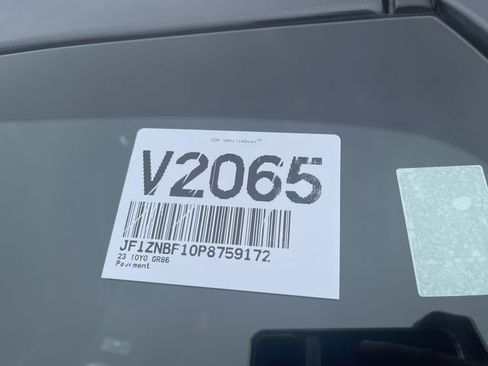 Certified 2023 Toyota GR86 Premium w/ ALL Weather Mat Package (TMS) image 23