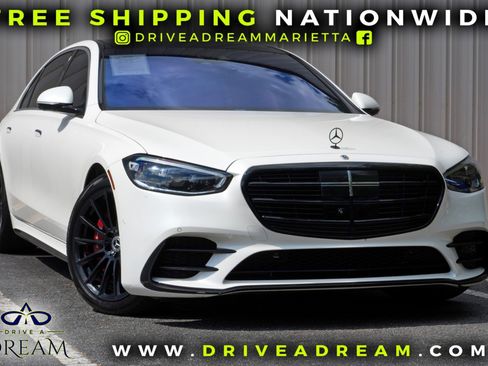 Used 2023 Mercedes-Benz S 500 4MATIC w/ AMG Line image 2