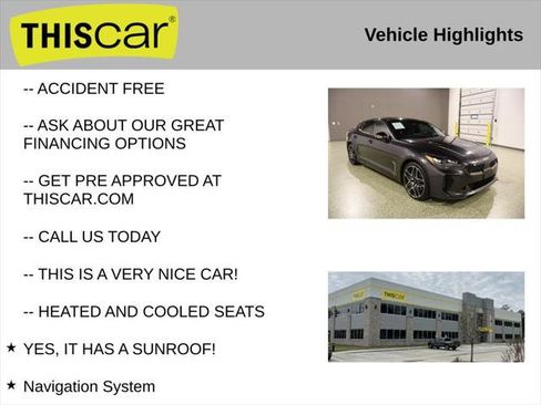 Used 2023 Kia Stinger GT2 w/ Red Interior Color Package image 9