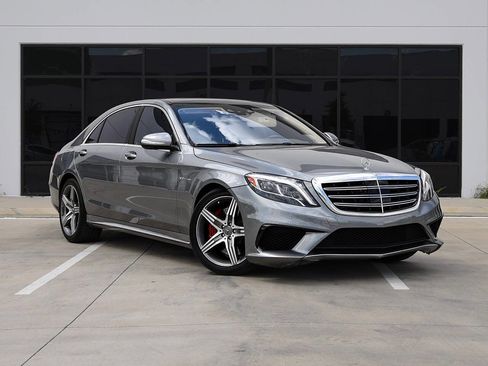 Used 2015 Mercedes-Benz S 63 AMG 4MATIC Sedan w/ Executive Rear Seat Package image 1