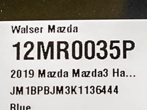 Used 2019 MAZDA MAZDA3 AWD Hatchback image 28
