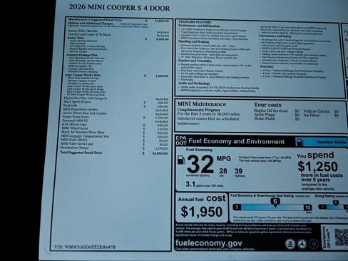 New 2026 MINI Cooper S image 39