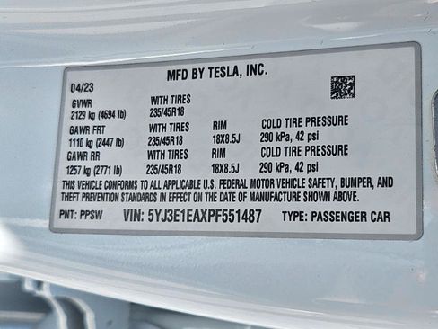 Used 2023 Tesla Model 3 Standard Range RWD image 34