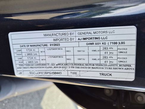 Used 2023 Chevrolet Silverado 1500 LT Trail Boss w/ Protection Package AWD/4WD image 37