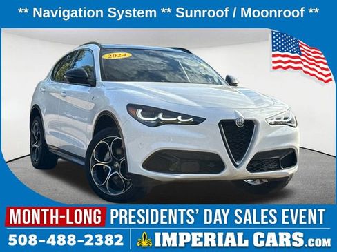 Used 2024 Alfa Romeo Stelvio Ti w/ Active Assist Plus Package image 1