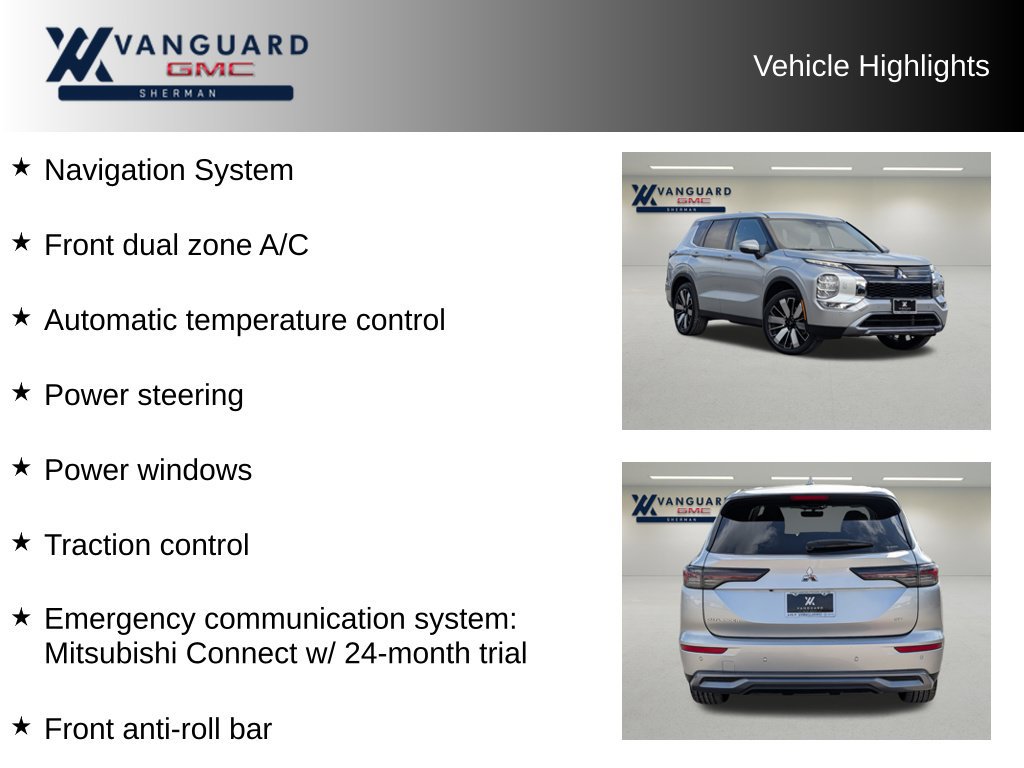 Used 2025 Mitsubishi Outlander SE AWD/4WD image 10