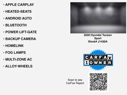 Used 2020 Hyundai Tucson Sport FWD image 7