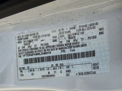 Used 2022 Ford Ranger XLT w/ Equipment Group 301A Mid image 33