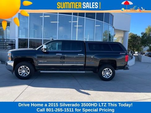 Used 2015 Chevrolet Silverado 3500 LTZ w/ LTZ Plus Package AWD/4WD image 2