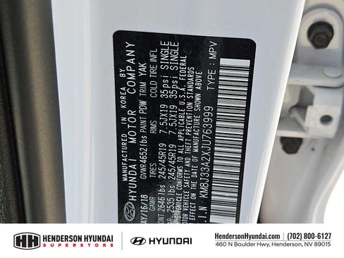 Used 2018 Hyundai Tucson Value w/ Cargo Package FWD image 35