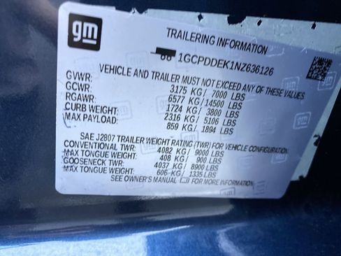 Used 2022 Chevrolet Silverado 1500 LT w/ Protection Package image 52