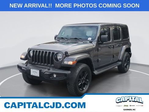 Certified 2022 Jeep Wrangler Unlimited Sahara image 1
