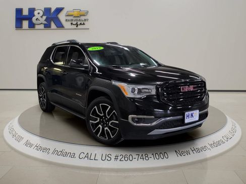 Used 2019 GMC Acadia SLT w/ LPO, Black Accent Package AWD/4WD image 1