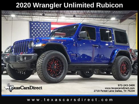 Used 2020 Jeep Wrangler Unlimited Rubicon image 1