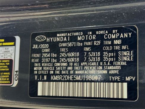 Used 2021 Hyundai Palisade SEL image 32