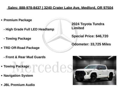 Used 2024 Toyota Tundra Limited w/ TRD Off-Road Package image 5