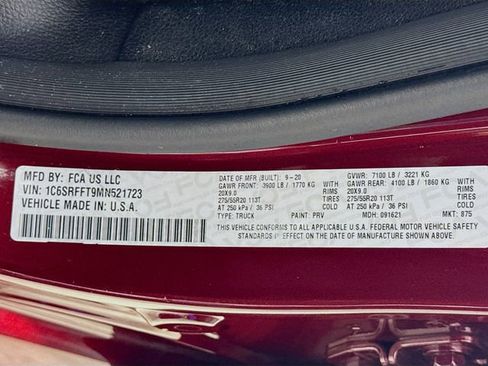 Used 2021 RAM 1500 Big Horn image 34