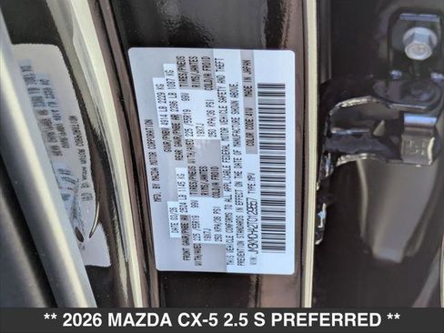 New 2026 MAZDA CX-5 Preferred AWD/4WD image 15