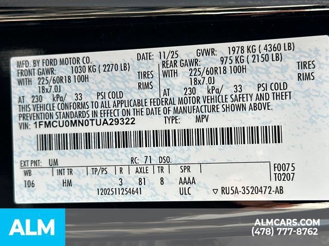 Used 2026 Ford Escape ST-Line FWD image 35