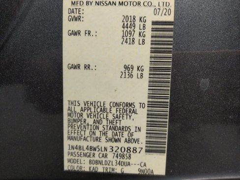 Used 2020 Nissan Altima 2.5 S image 33