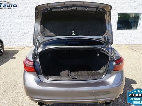 Used 2021 INFINITI Q50 Luxe w/ Seat & Sound Package AWD/4WD image 16