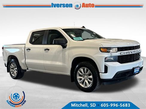 Used 2021 Chevrolet Silverado 1500 Custom AWD/4WD image 1