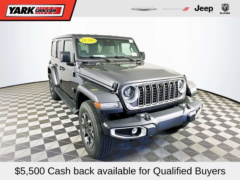 New 2026 Jeep Wrangler Unlimited Sahara AWD/4WD 360° Tour