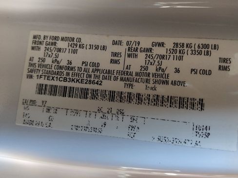 Used 2019 Ford F150 XL w/ Equipment Group 101A Mid RWD image 33