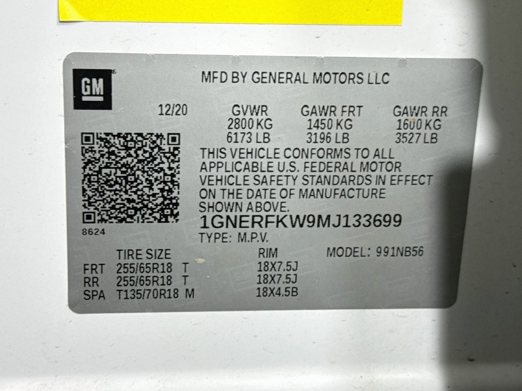 Used 2021 Chevrolet Traverse LS w/ LPO, Cargo Package FWD image 31