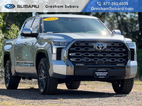 Used 2023 Toyota Tundra Platinum AWD/4WD image 1