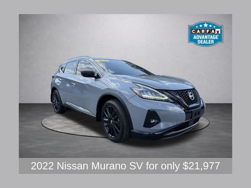 Used 2022 Nissan Murano SV w/ SV Midnight Edition Package AWD/4WD image 1