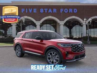 New 2025 Ford Explorer Platinum