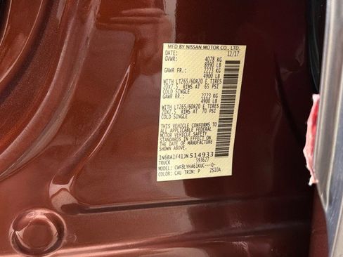 Used 2018 Nissan Titan Platinum Reserve w/ Platinum Utility Package image 58