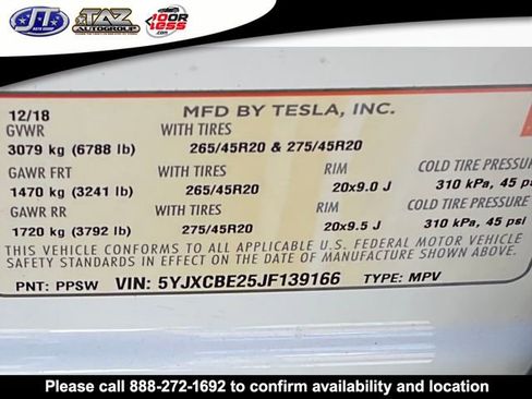 Used 2018 Tesla Model X 100D AWD/4WD image 23