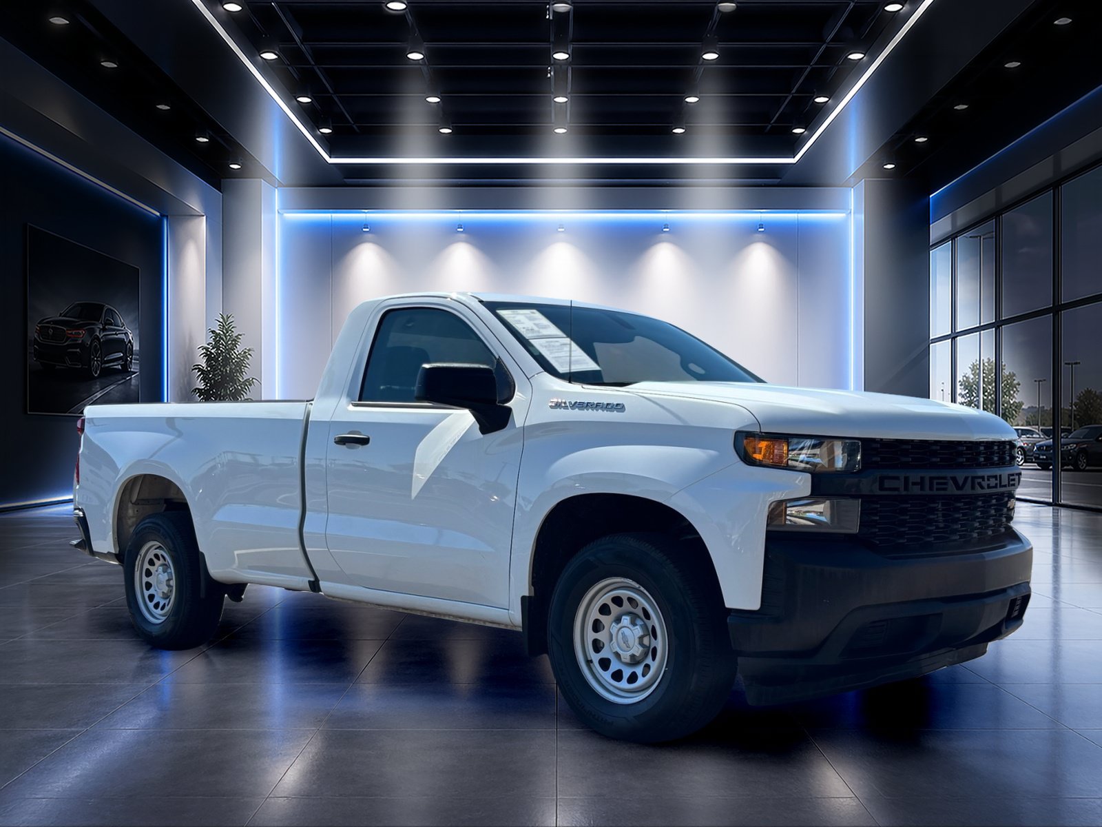 Used 2019 Chevrolet Silverado 1500 W/T RWD image 2